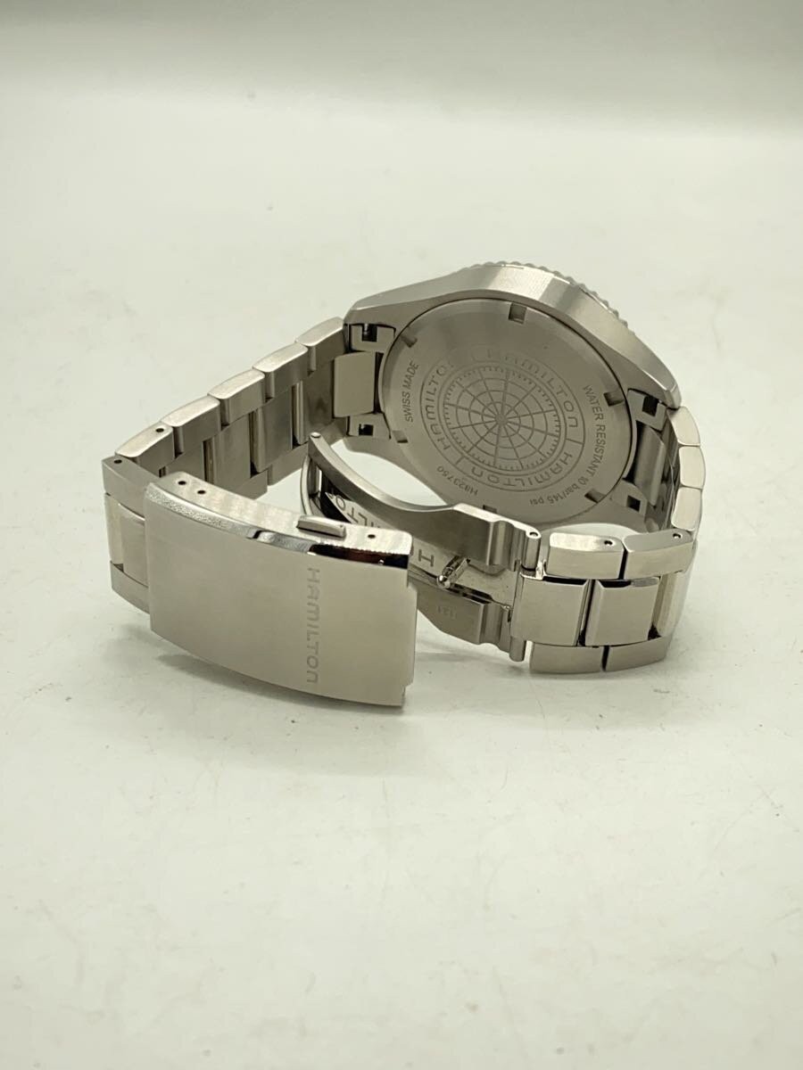 HAMILTON Automatic Watch Analog GRN SLV H823750 image 4