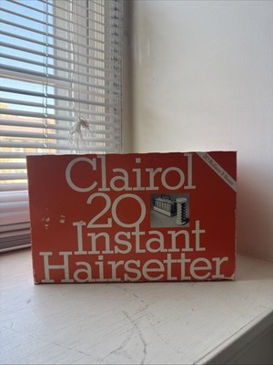 NIB Vintage Clairol 20 Instant Hairsettlers