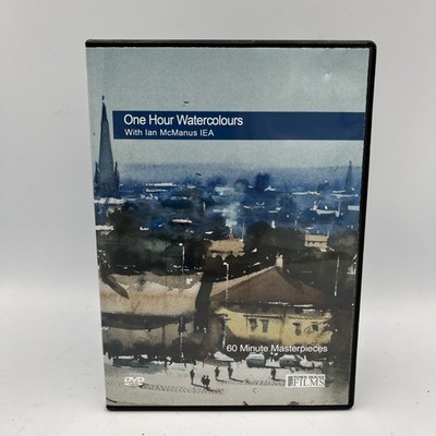 One Hour Watercolours With Ian McManus IEA   Painting Instruction   Mint Disk!!!