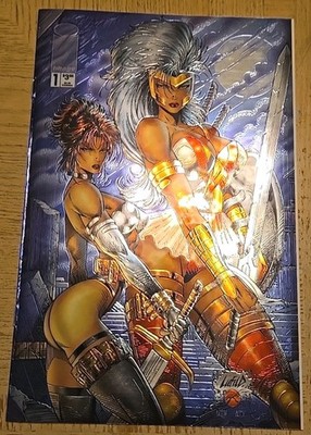 Image Comics GLORY AVENGELYNE VOL. 1, #1 Oct. 1995 CHROME COVER NM Spawn