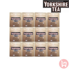 Yorkshire Tea Gold Enveloped Tea Bags | Individually Wrapped | Bulk Sizes 10–800