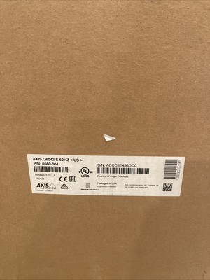 axis Q6042-E 60HZ PTZ dome network camera