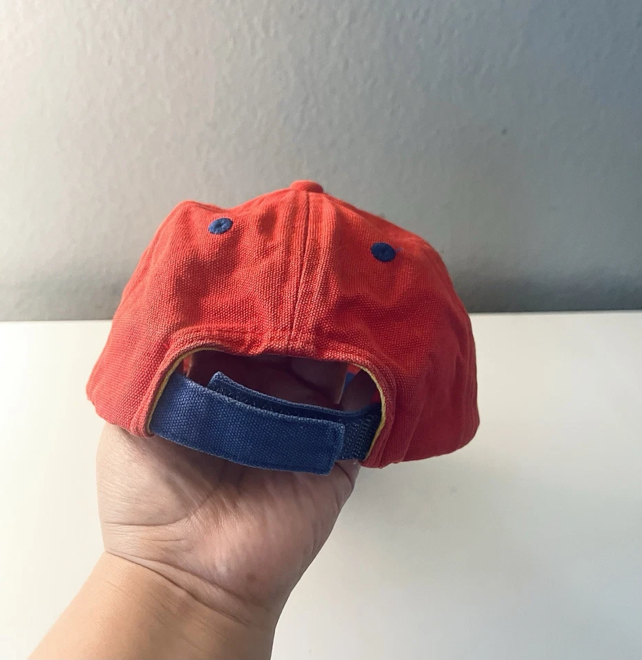 "De colección Disney Pixar Cars Lightning McQueen" Sombrero para Niño Pequeño Ajustable Raro" Foto 3 de 4