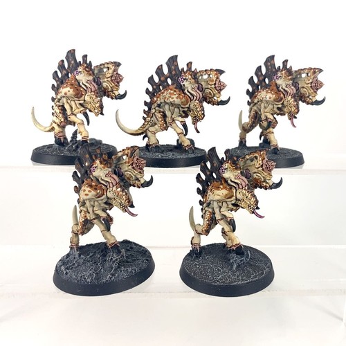 5 Barbgaunts Tyranides Warhammer 40K Figurines Plastique | P-00J60