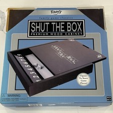 IDEAL Shut The Box NEW Game Classic Gameboard SEALED