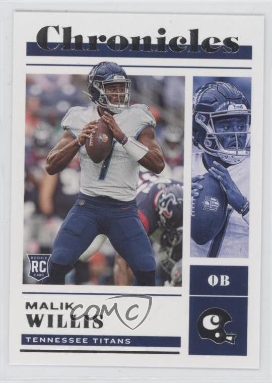 2022 Panini Chronicles Malik Willis #34 Rookie RC