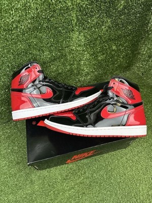 Size 8 - Jordan 1 Retro OG High Patent Bred 195243521570| eBay