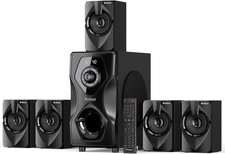 Surround Sound System Home Theater Speakers - 5.25" Subwoofer 700 Watts Peak Pow