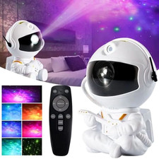 Projecteur Astronaute Veilleuse Enfant Bébé 5 Modes Projection Galaxie Étoilée