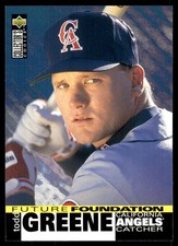 Todd Greene 1995 Collector's Choice #34 Angels MLB READ FREE SHIP AutographDen