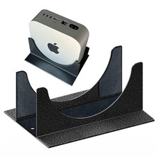 Mac mini Stand Vertical Laptop Holder Desk Mount - Fit for M4 black