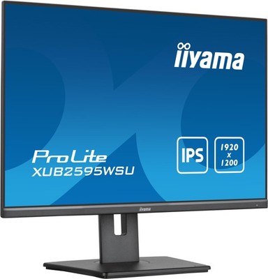 iiyama ProLite XUB2595WSU-B5 computer monitor 63.5 cm (25'') 1920 x 1200 pixels