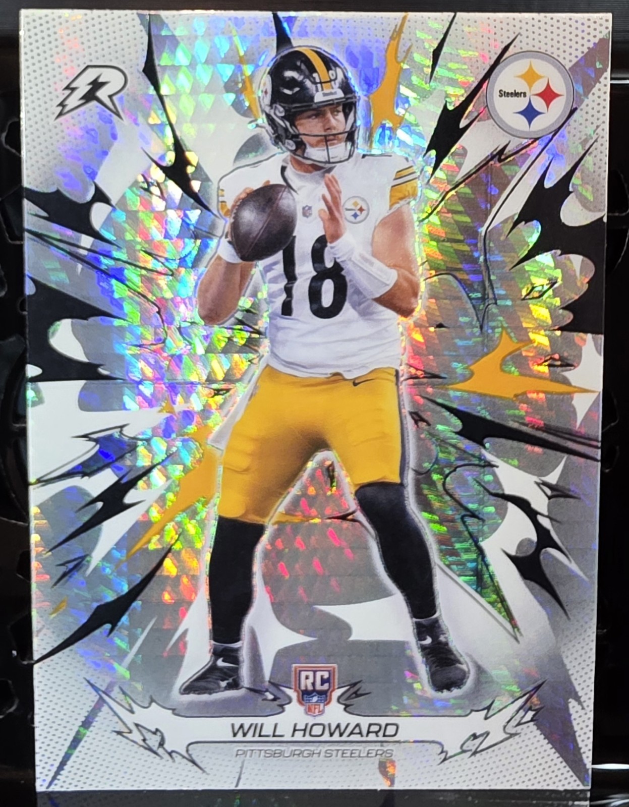 Will Howard RC PRISM REFRACTOR 2025 Topps Resurgence Football