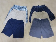 Boys Shorts, Size 5, Lot of 6, Various Brands and Colors, EUC