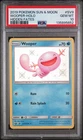 2019 POKEMON SUN & MOON HIDDEN FATES #SV9 WOOPER-HOLO PSA 10