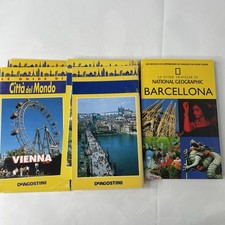 Lotto 8 Libri GUIDE CITTÀ DEL MONDO E NATIONAL GEOGRAPHIC