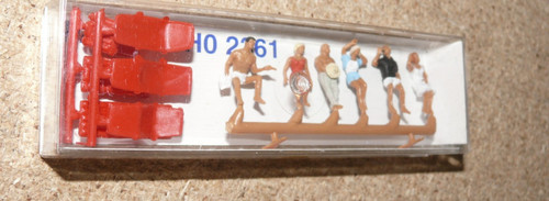 S82 Merten 2361 Juego de figuras Colchones de aire descansados Tumbonas sin usar | Zustand: Gebraucht