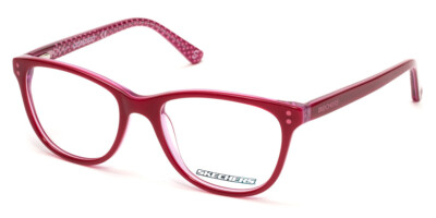 Skechers SE1631 Red Pink 066 Girls Plastic Eyeglasses Frame 47-16-130 New