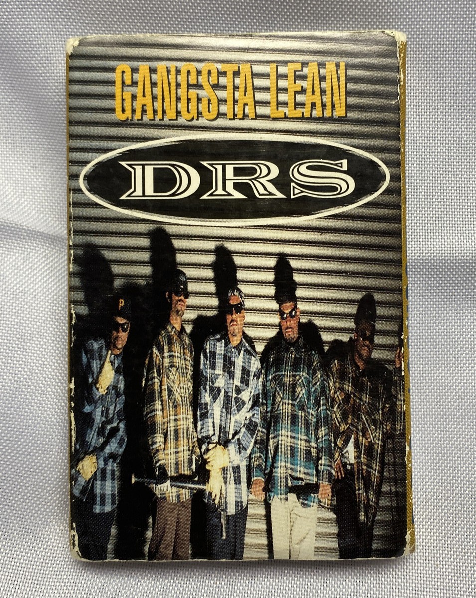Gangsta Lean [Single] by D.R.S. ('90s US Rap) (Cassette, Nov-1993