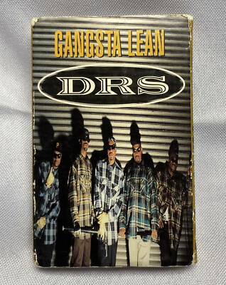 Gangsta Lean [Single] by D.R.S. ('90s US Rap) (Cassette, Nov-1993