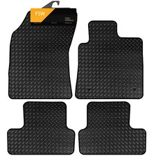 Fits Renault Megane 2017-Onwards Tailored 3MM Rubber Heavy Duty Car Floor Mats