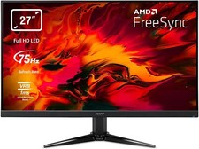 ACER MONITOR LED NITRO QG271BII  27" FULL HD 1MS VGA/HDMI UM.HQ1EE.001