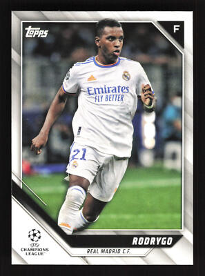 2021-22 Topps UEFA Champions League #94 Rodrygo Real Madrid CF
