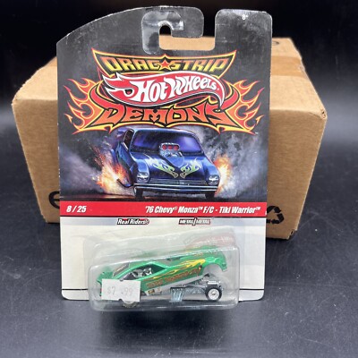 Hot Wheels Dragstrip Demons  76 Chevy Monza F/C Tiki Warrior  NOS