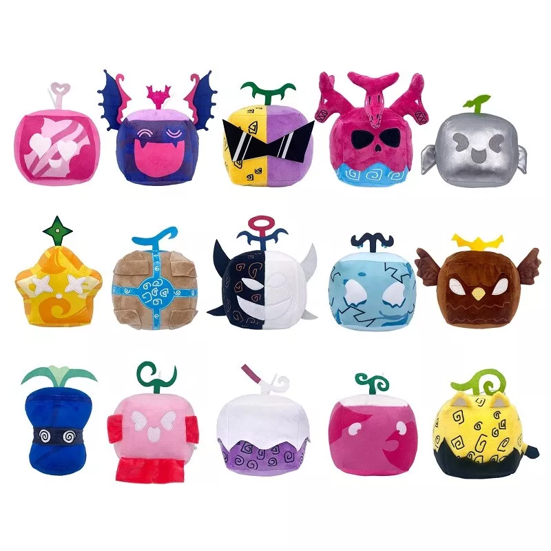  Blox Fruits Plush - 6 Soul Blox Fruits Plushies Toy