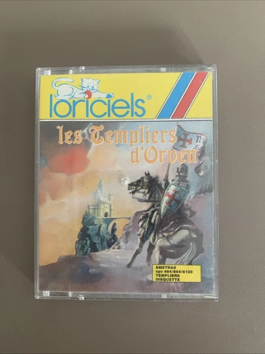 Jeu Les Templiers D Orven Amstrad CPC 6128 664 Disk Loriciels