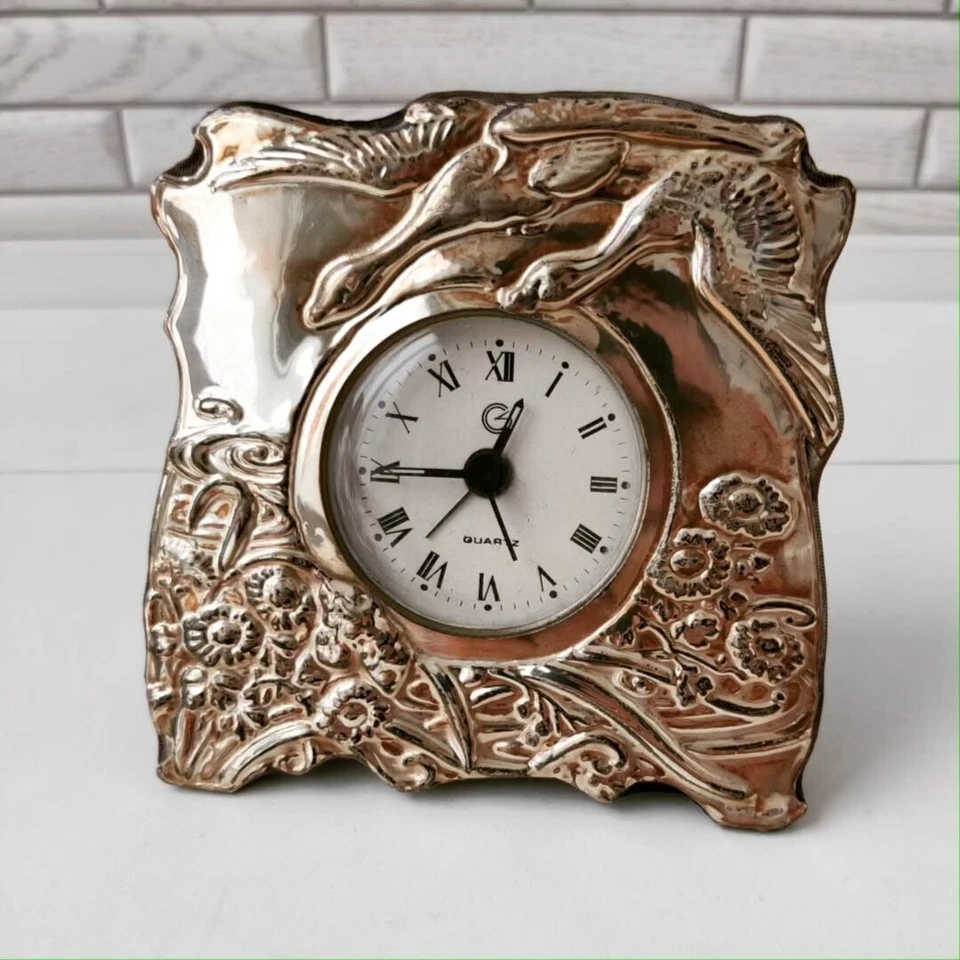 复古表手表 925 意大利 1970 世纪签名收藏品 — 第 2/4 张图片