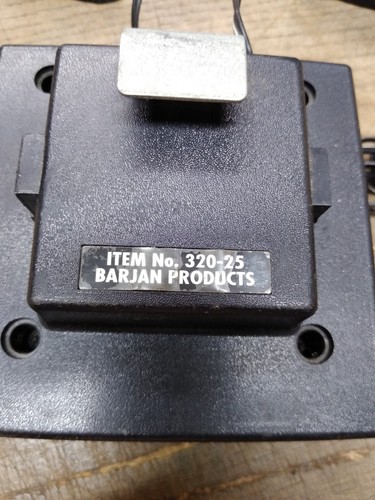 Vtg Barjan Products The PROnouncer External Portable Speaker No. 320-25 - Zdjęcie 2 z 6