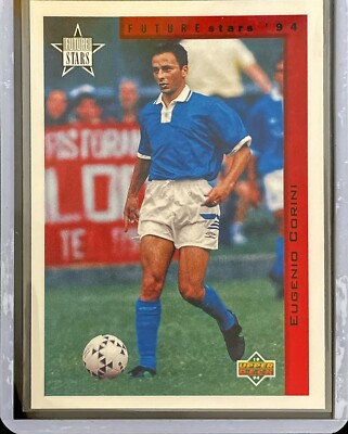 Eugenio Corini - 1994 Upper Deck World Cup - Future Stars - Team Italy #283