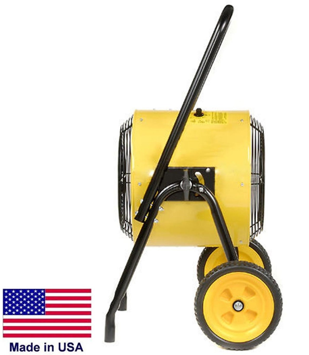 Portable Electric Heater - 51,195 BTU - 2,000 Sq Ft - 800 CFM - 240 Volts -  1 Ph | eBay