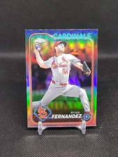 2024 Topps Chrome Update Ryan Fernandez Chrome Refractor Cardinals #US115