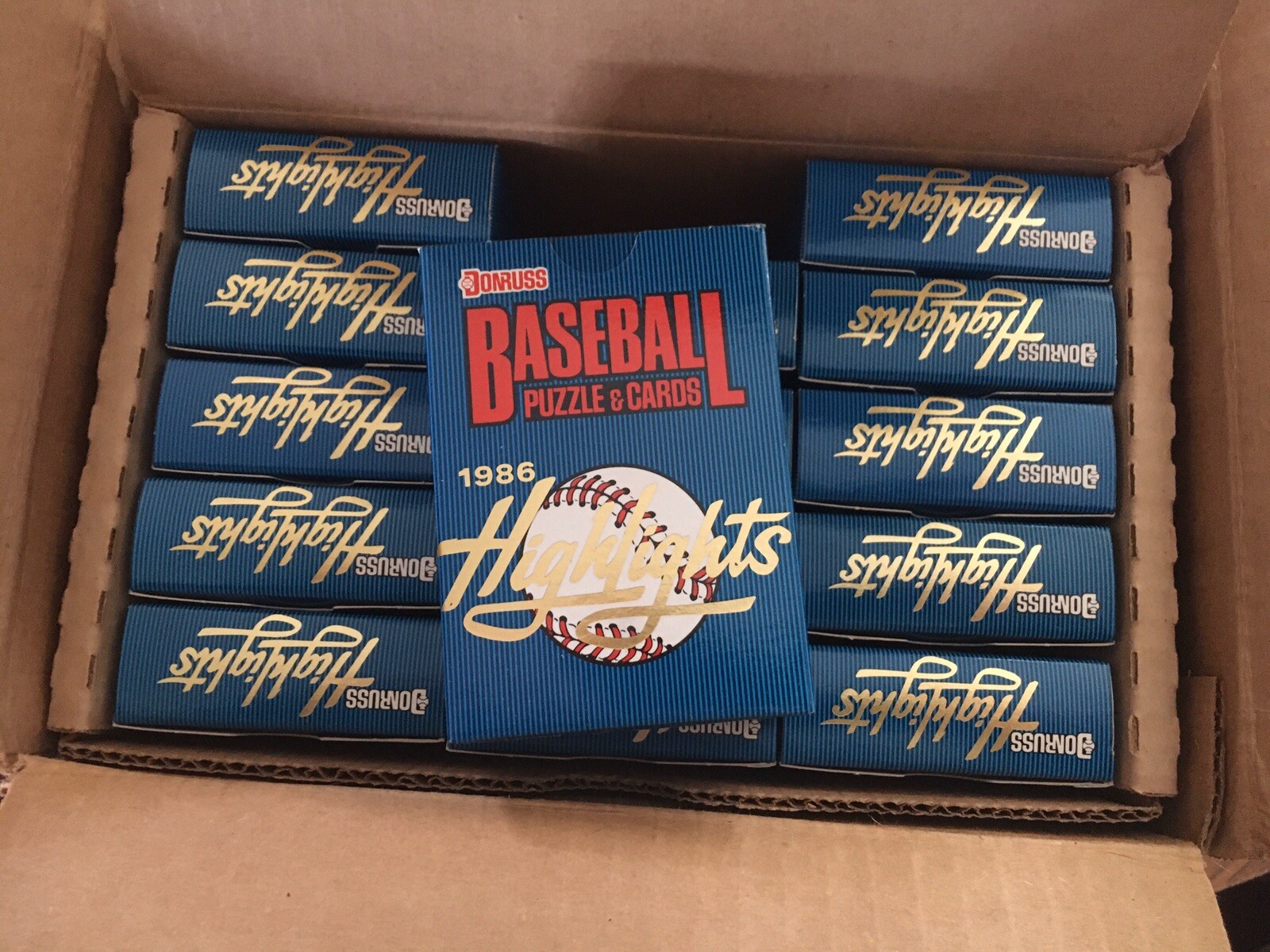 1986 Donruss HIGHLIGHTS sealed 56 baseball card SET eBay