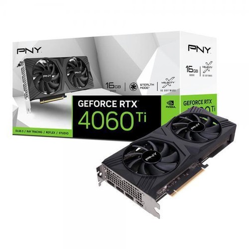 4060Ti PNY GeForce® RTX 4060 TI VERTO 16GB GDDR6 - Foto 1 di 1