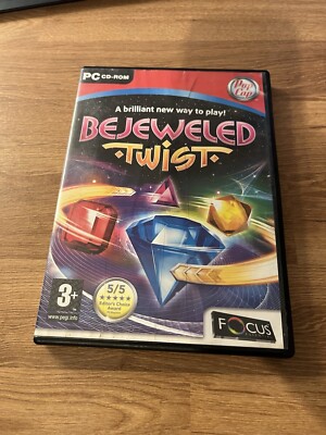 BEJEWELED TWIST---MATCH THREE PUZZLE SPIEL---PC CD