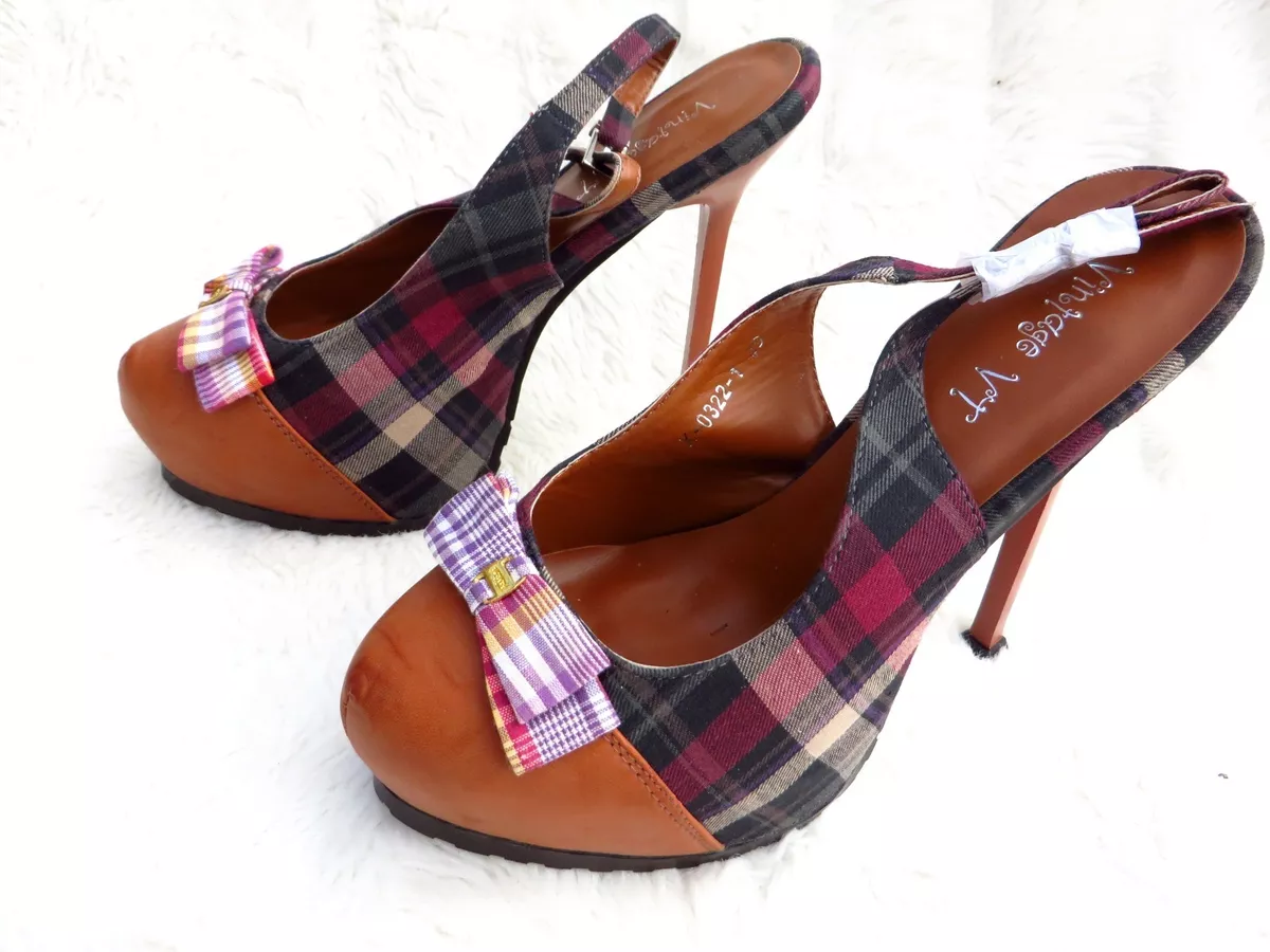 Tartan heels hotsell