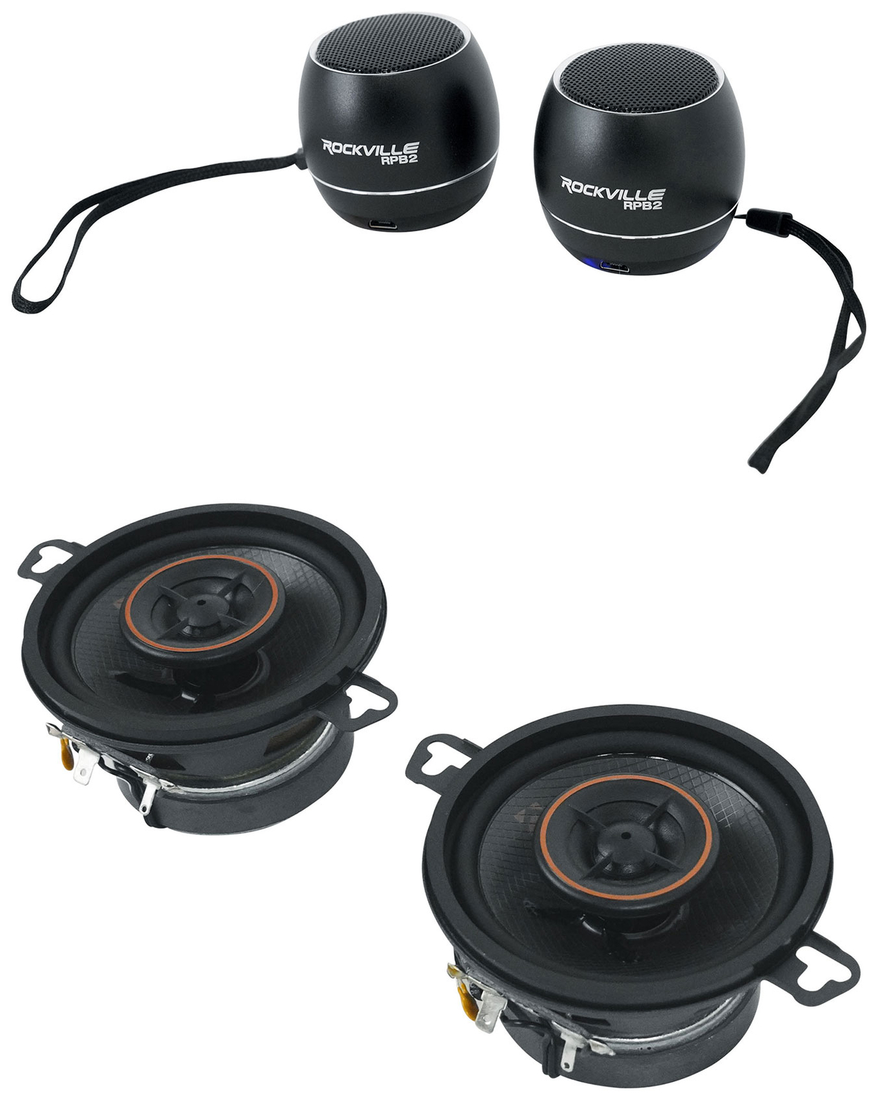 2 Автомобильные колонки Kicker 51KSC3504 35 50 Вт 2 Bluetooth-колонки KSC3504 KSC350 12090₽