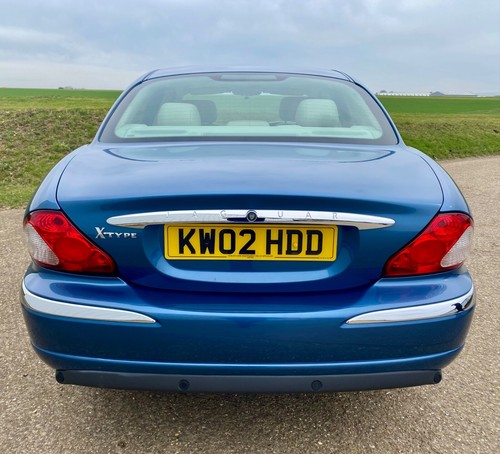 JAGUAR X-TYPE V6 SE AUTO 2002 BLUE LOW MILEAGE 49945 MILES - Picture 7 of 24