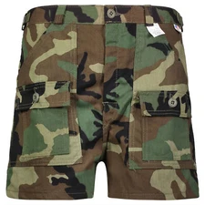 Vintage Woodland 6-Pocket Walking Shorts