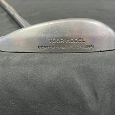 Titleist Tour Model Center Shafted Putter Right-Handed 35.5" Leather Grip Rare