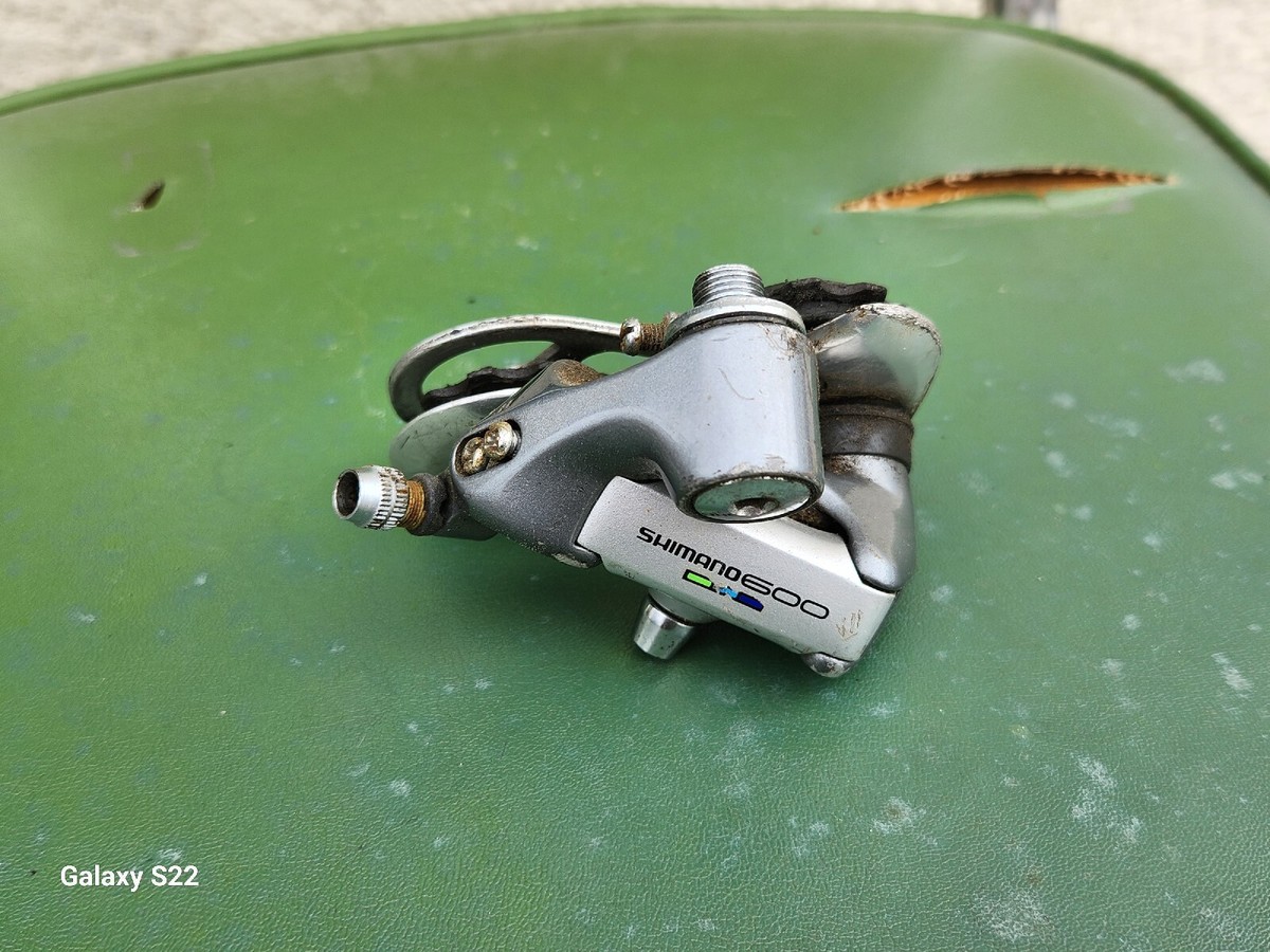 Dérailleur Arrière Vintage Shimano 600 Tricolore 1988 – RD-6400 – 6/7V