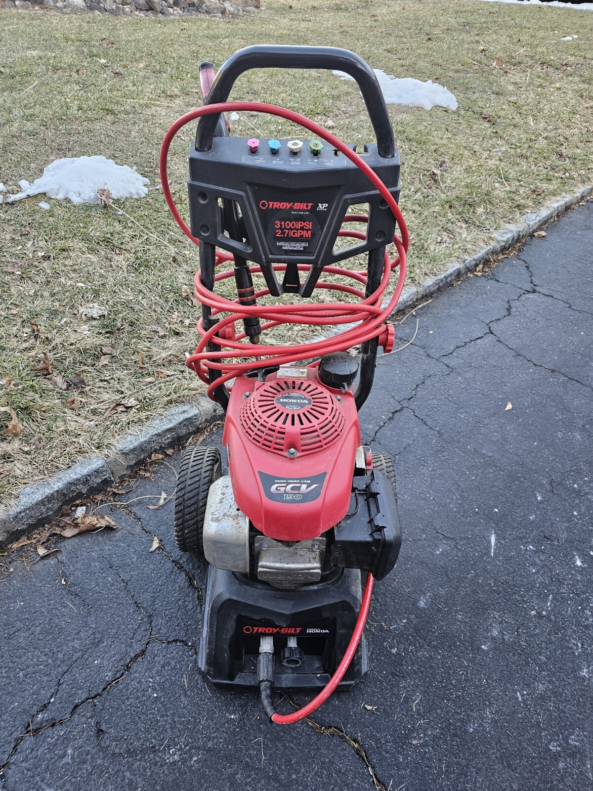 Gas Power Washer Troybilt 3100psi