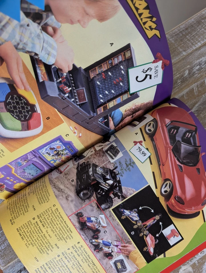 ✹ SEARS WISH BOOK 1994 Рождественский каталог Канада ✹ Sega CD SNES Genesis Game Gear - Изображение 4 из 4