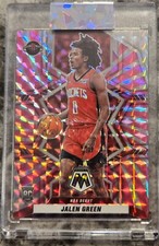 Jalen Green Pink Swirl Rookie 10/11