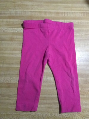 Circo Baby Girls Size 12 Months Cotton Blend Elastic Waist Hot Pink