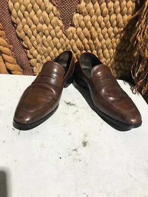 To Boot New York Brown Mens Leather Penny Loafers US Size 10  display picture 2