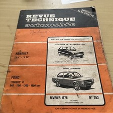 Revue technique Ford ESCORT